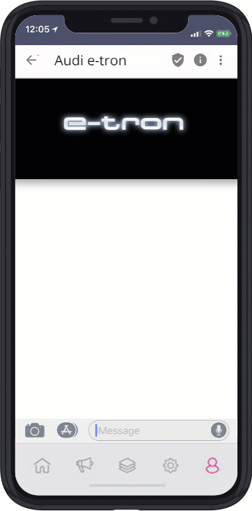 Audi RCS mockup