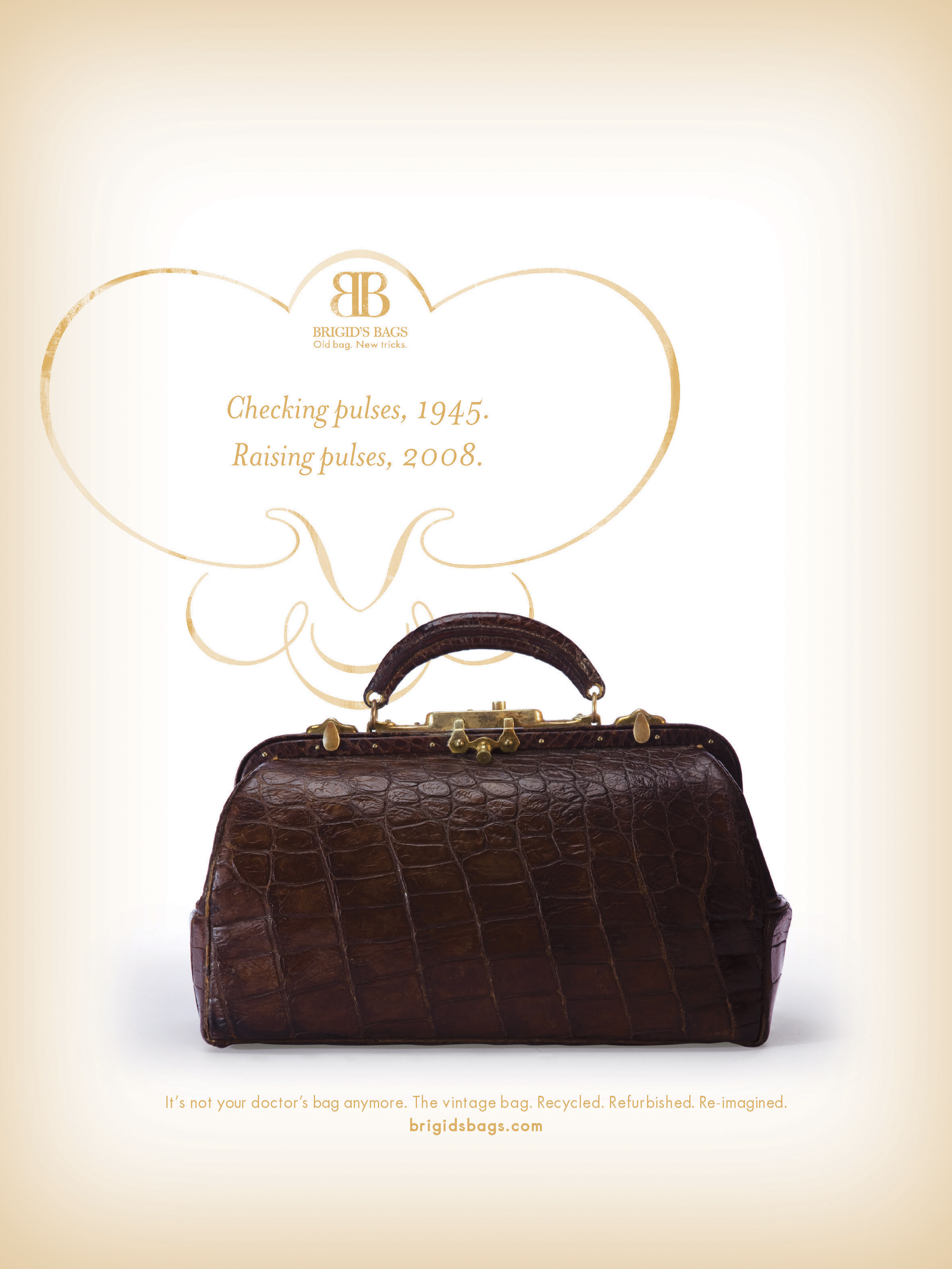 Brigid's Bags print ad