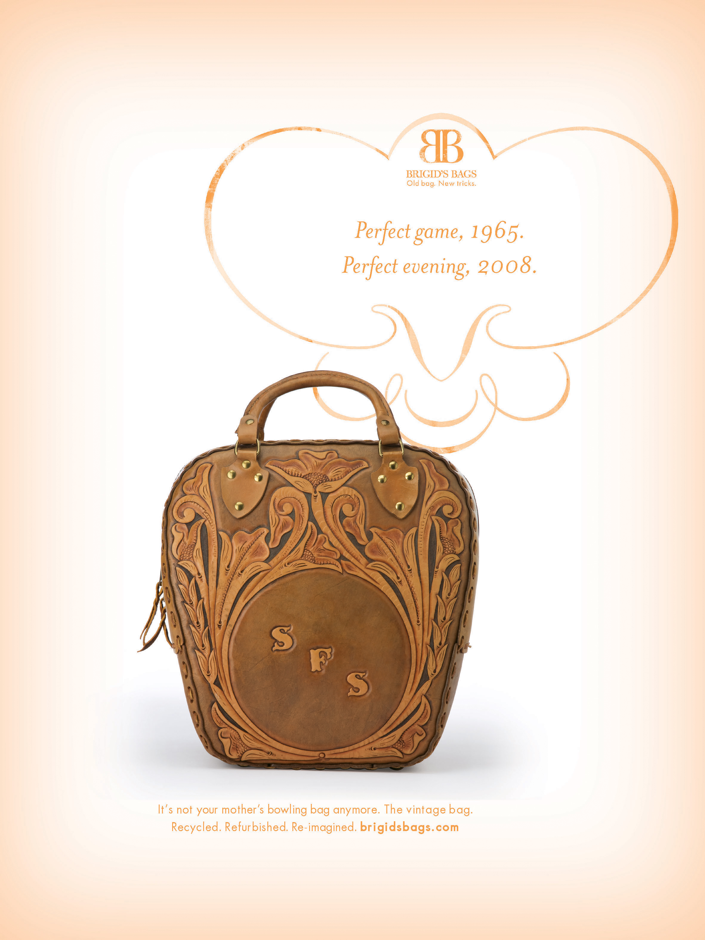 Brigid's Bags print ad