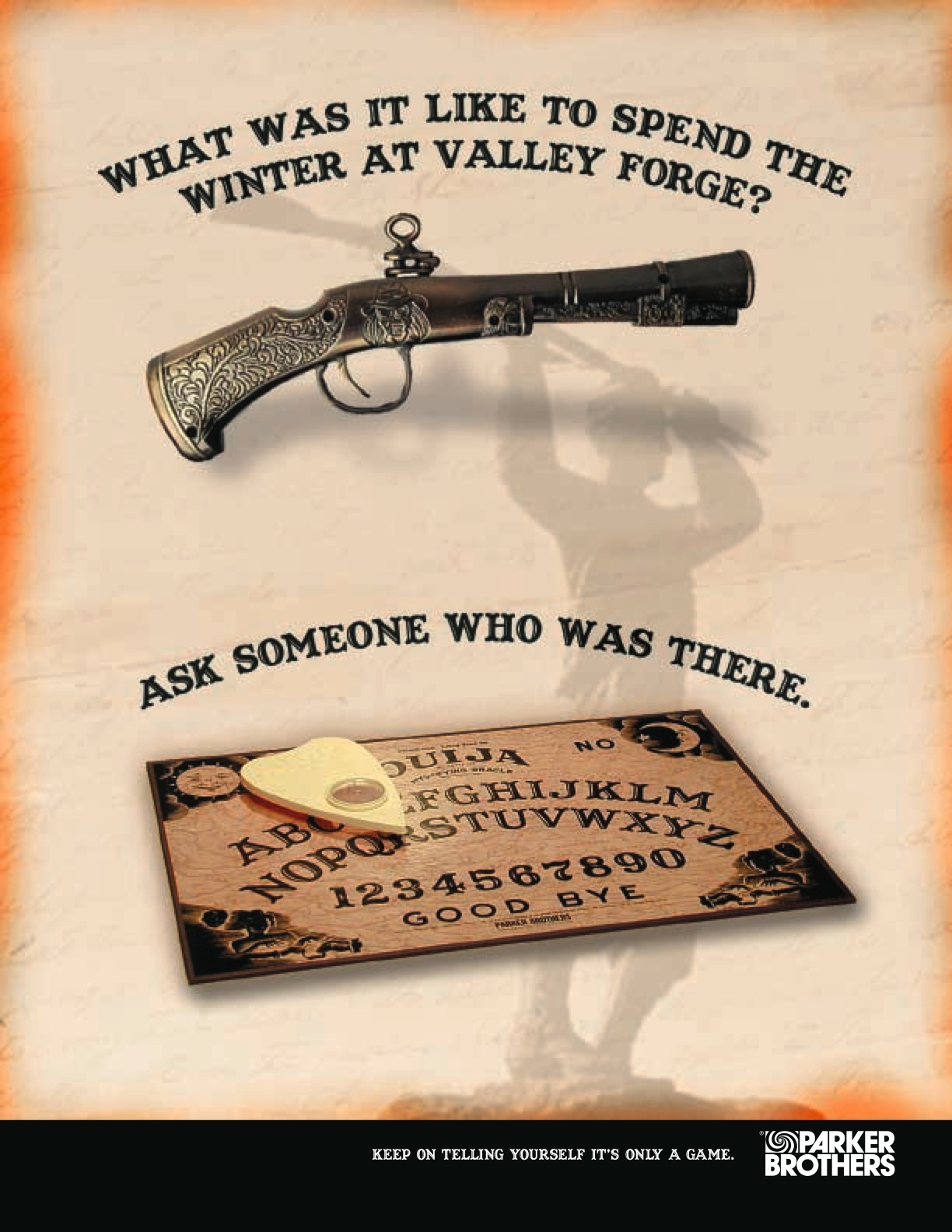 Ouija spec ad