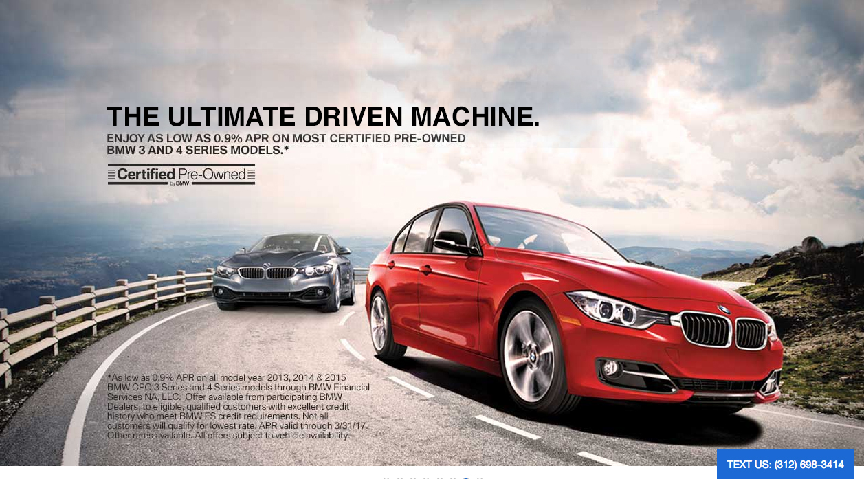 Automotive campaign layout