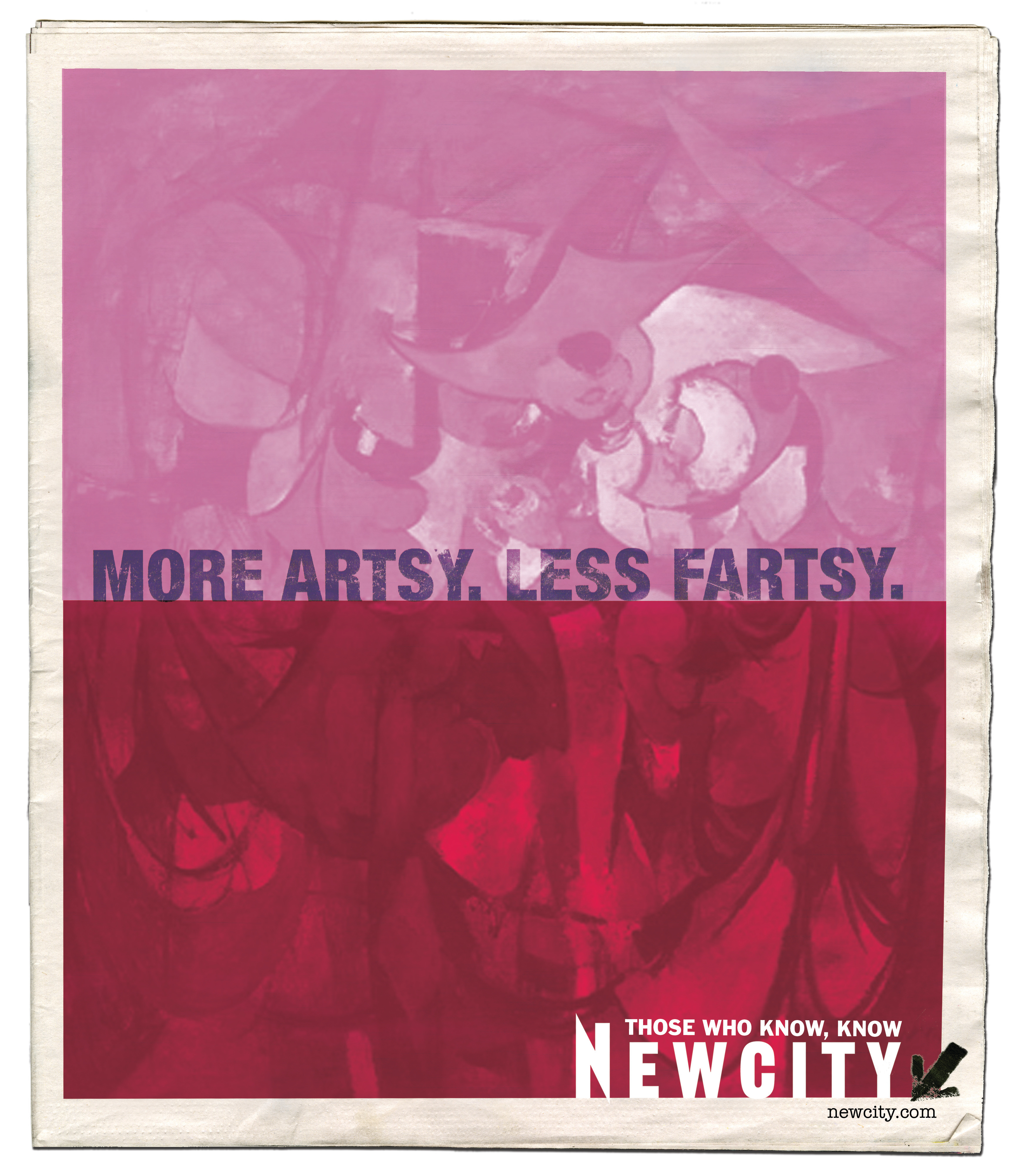 New City print ad